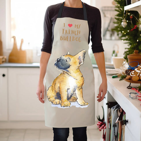 French Bulldog Apron
